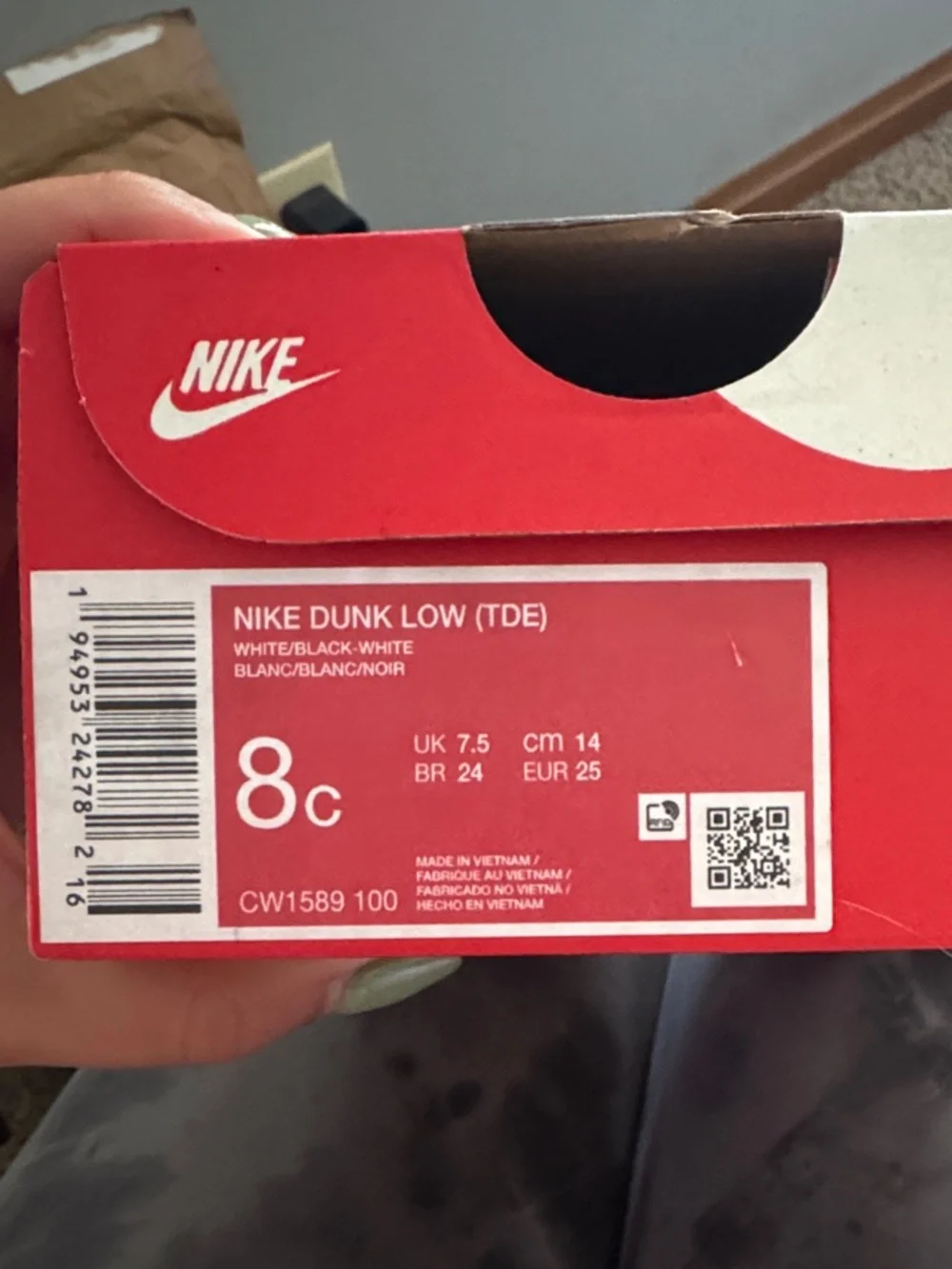 NEW Nike Toddler Dunk Low Sneakers